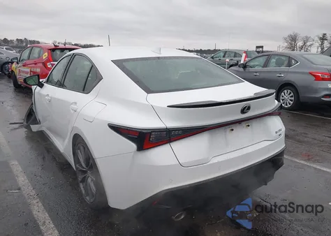 2025 Lexus Is 350 F Sport z USA, uszkodzony, nr VIN JTHGZ1E24S5038646